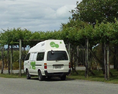 the camper van in new zealand