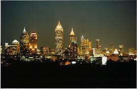 Atlanta at night