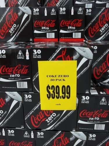 The price of soda in Australia